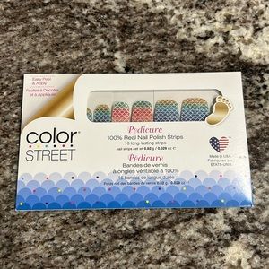 Color Street Pedicure nail strips. New